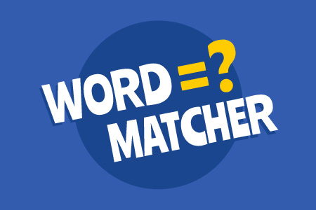 word matcher