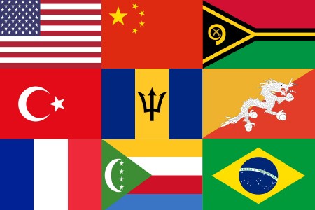 Guess Country Flags Of World Quiz Game